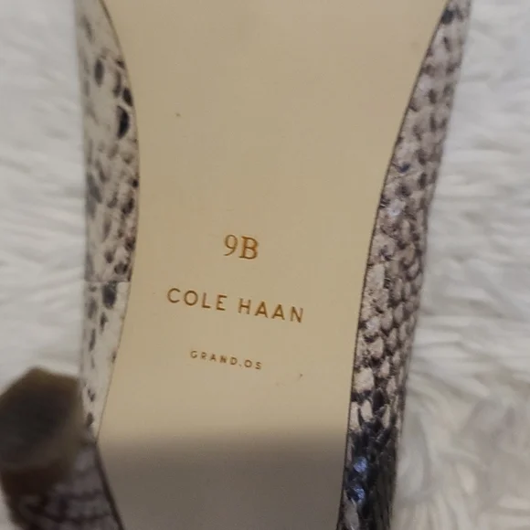 Cole Haan | snake skin heel | sz 9 - Picture 7 of 13